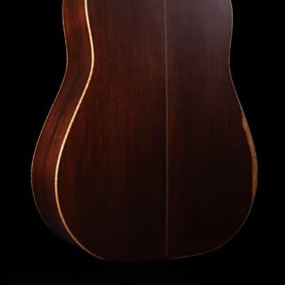 Huss and Dalton DM Custom Stage Worn, Stage Ready, Thermo-Cured Adirondack, Mahogany - NEW image 2