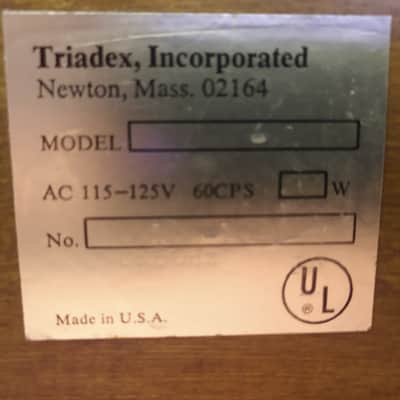Vintage 1972 Triadex Muse Analog Sequencer Synthesizer with Original Documentation - Excellent image 10