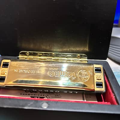 Lee Oskar 25th Anniversary Major Diatonic Gold Harmonica C GOLD image 4