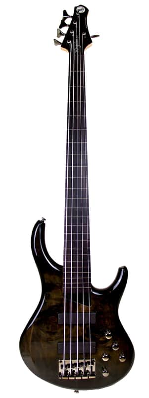 MTD Kingston ZX5 V2 Fretless Trans Black image 1