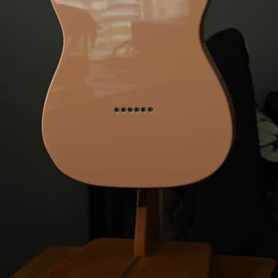 Fender MIJ Flamingo Pink Telecaster Thinline 2017 - UPGRADED GIG BAG! image 3
