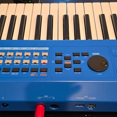 Yamaha MX49 Synthesizer 2016 - Present - Blue image 3