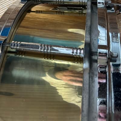 14” × 6.5” Pearl Free Floating Brass Snare image 5