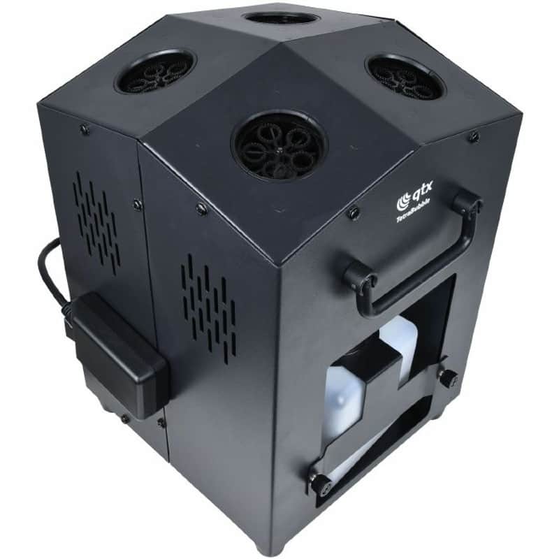 QTX Tetra Bubble High Output 4-Wheel Bubble Machine image 1