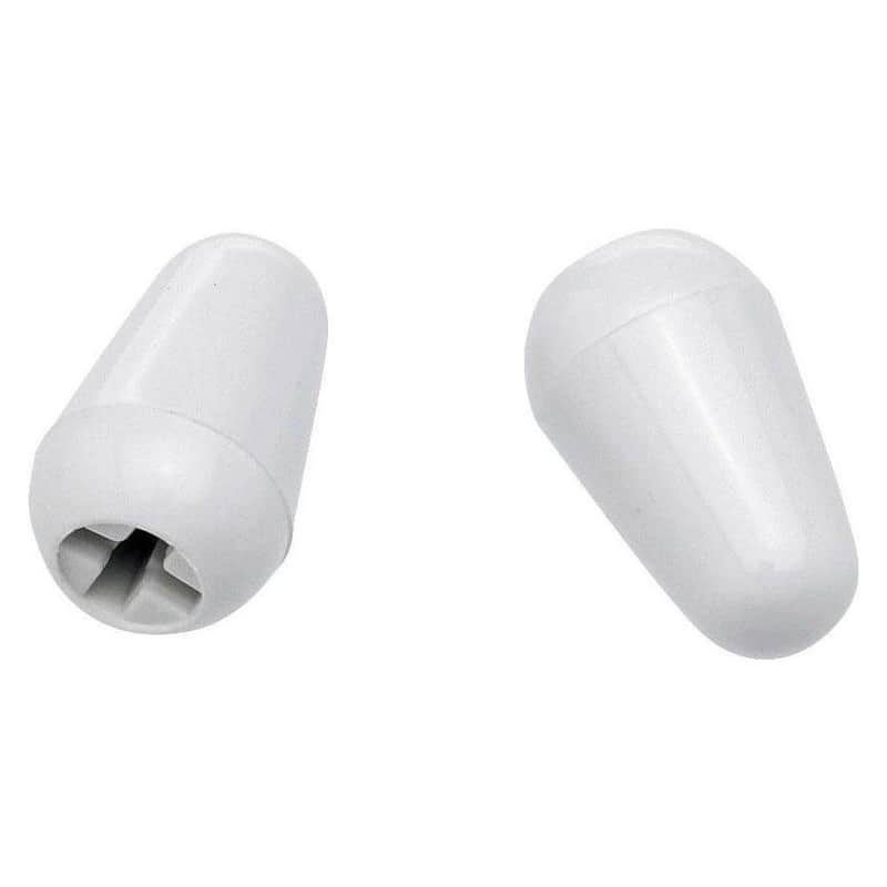 Fender USA (Set of 2) White Switch Tips For Strat 0994940000 image 1