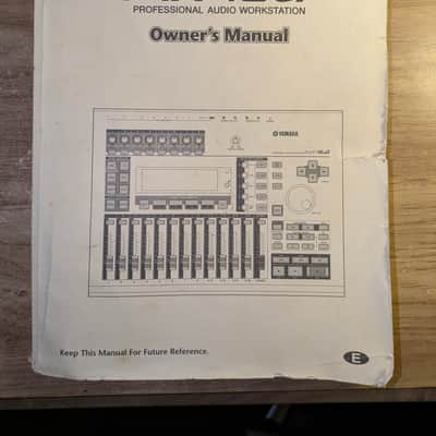 Yamaha AW16G Professional Audio Workstation 16-Track Digital Recorder 2000s - Silver image 13