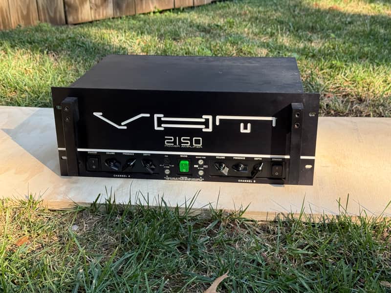 VHT 2150 Power Amp 1990's - Black image 1