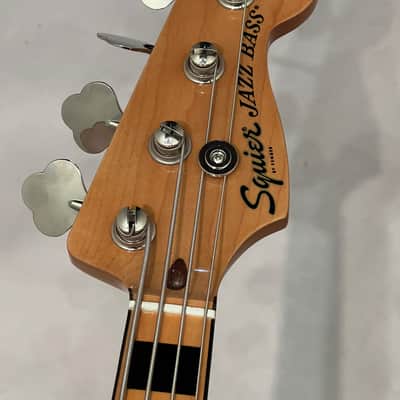 Squier Classic Vibe '70s Jazz Bass 4 String Electric Bass Guitar 2025 Natural image 5