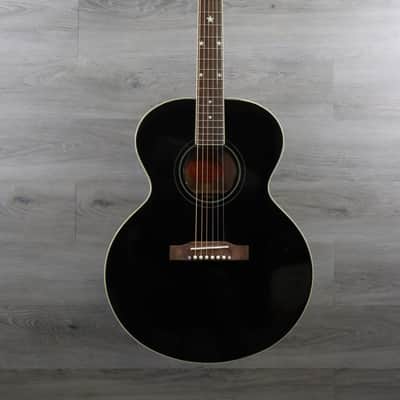 Epiphone J-180 LS Ebony image 2