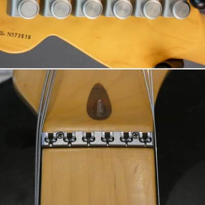 FENDER Stratocaster American Deluxe 1995 - Black - USA image 11