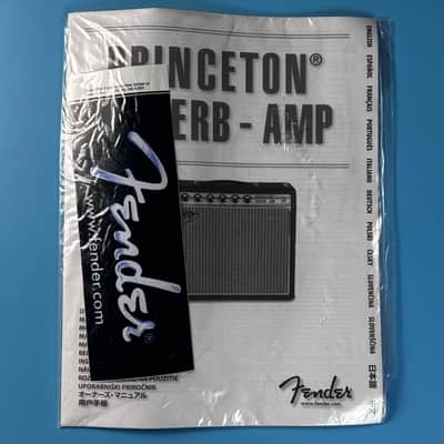 2013 Fender 1968 Princeton Reverb Reissue Owners Manual! P355 image 1