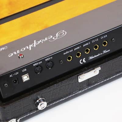 2000s Eowave Persephone MKII Black Ribbon Controller Analog MonoSynth Like New with Manual & Power Supply Mono Dual Tone Synthesizer image 11