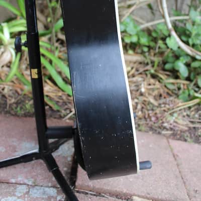 Vintage 1939 Supertone Harmony Art Deco Sunburst Panel Parlor Guitar USA Body & Neck Project image 14