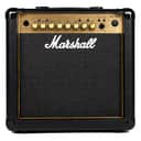 Full Warranty NEW OPEN BOX Marshall MG Gold MG15GFX 4-Channel 15-Watt 1x8" Solid State Guitar Combo 2018 - Present - Black