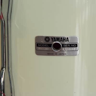 Yamaha Recording Custom 9000 rack tom 12x10 - stage white image 2