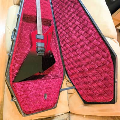 Jackson Pro Series Phil Demmel Signature Demmelition Fury PD Red Tide Fade image 1
