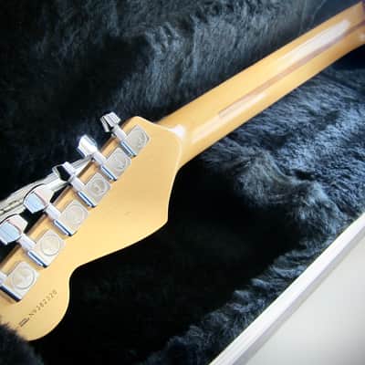 Fender American Lone Star Stratocaster HSS CAR Pearloid Guard HSS Seymour Duncan Pearly Gates Texas Specials OHSC Circa-1999-Candy Apple Red image 20