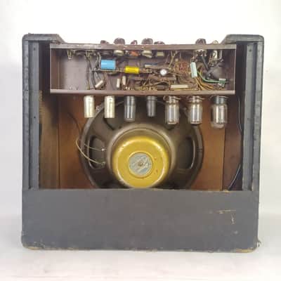 Gibson 1954 Vanguard Combo Amplifier GA-77 Vintage Tube Amp 15"Jensen Speaker US image 3