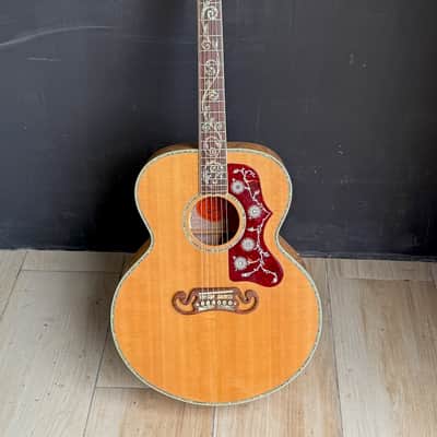 Gibson SJ-200 Quilt Vine  2015 - Insane Quilted Maple all over w/stunning Abalone inlaid on every surface. image 2