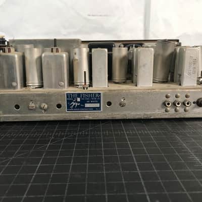 1950s THE FISHER 80r RARE DESIRABLE VINTAGE VACUUM TUBE FM TUNER SERIES 80 image 7