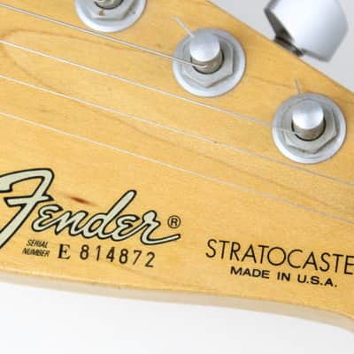 1989 Vintage Fender Stratocaster Plus Sunburst ~ALL Original~ Wilkinson Nut Strat +OHSC TBX Tone USA 1980s image 22