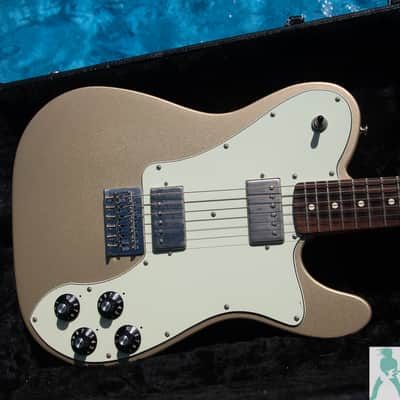Fender Chris Shiflett Artist Series Signature Telecaster Deluxe - Shoreline Gold - Pro Set Up w Perfect Frets/Action/Intonation!$! image 9