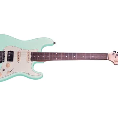 Crafter SERA S RW AG Solid body S style guitar Modern Sera series, with bag, Ara green finish image 4