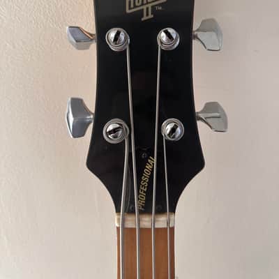 Hondo II Professional Bass - Black with DiMarzio pickups image 3