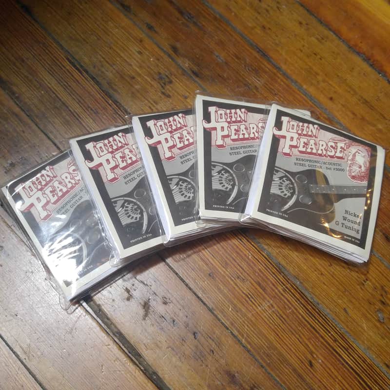 John Pearse Strings Resophonic Strings Pure Nickel G Tuning 16-59 image 1