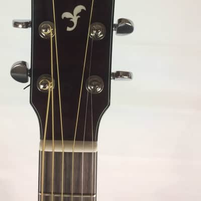 Yamaha FS850 Grand Concert Acoustic Guitar, Solid Mahogany Top image 3