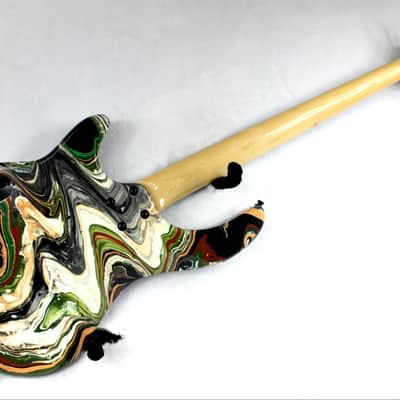 Custom Swirl Painted Dean Edge 09 Bass Guitar image 20