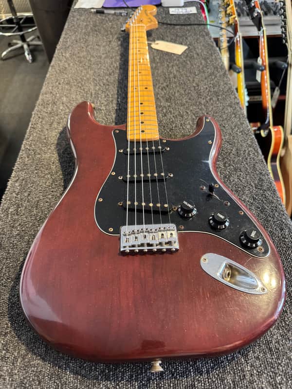 Fender Stratocaster Hardtail 1979 - Wine Red image 1