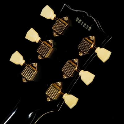 Gibson Custom Shop Murphy Lab 1957 Les Paul Custom Reissue 3PU Bigsby Light Aged Ebony [751333] (08/12) image 13