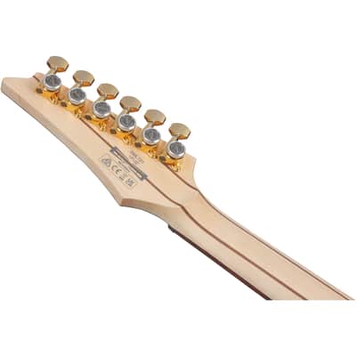Ibanez SML721 S Axe Design Lab Multi-scale Electric Guitar - Midnight Arctic Ocean Matte image 9
