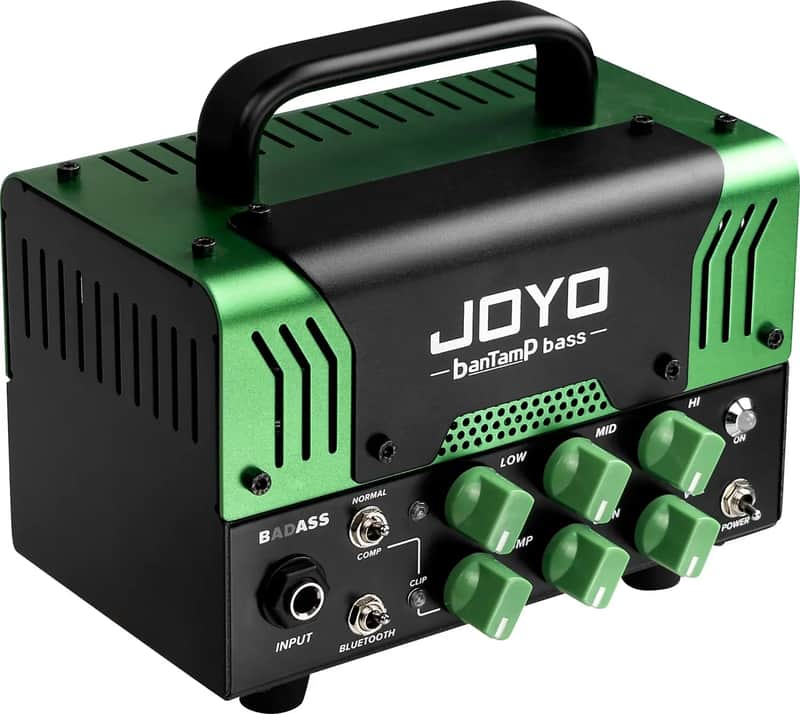 Joyo Bantamp Badass Bass Head, 50W, Green image 1