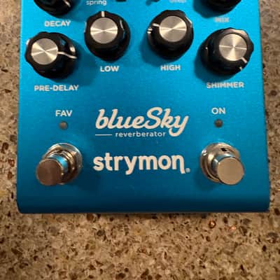 Strymon Blue Sky Reverberator V2 2022 - Present - Blue image 4