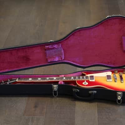 1981 Gibson Les Paul Deluxe Electric Guitar Cherry Sunburst + OHSC image 21