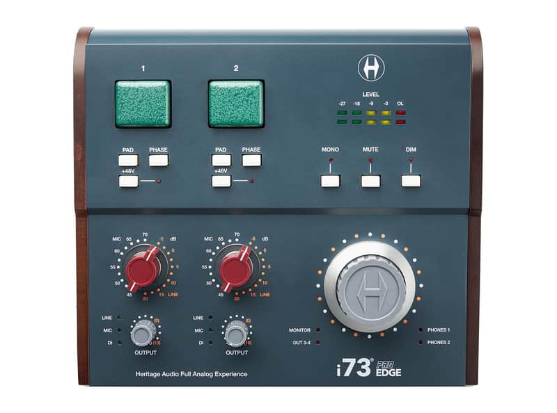 Heritage Audio i73 PRO EDGE USB-C Audio Interface image 1