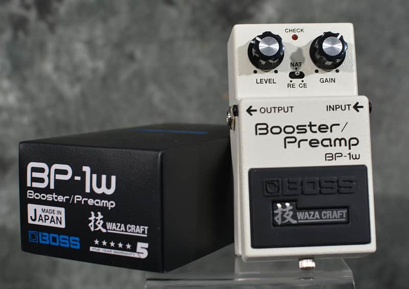 Boss BP-1w Booster Preamp Waza Craft Drive Pedal w FAST n Free Shippping image 1