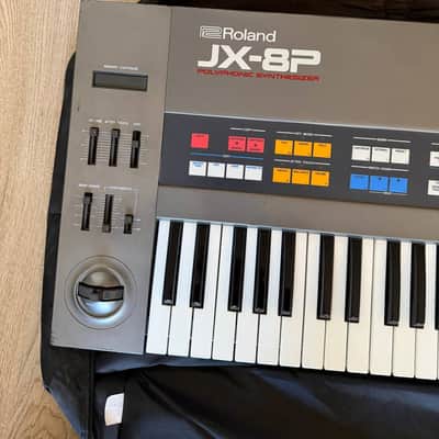 Roland JX-8P 61-Key Polyphonic Synthesizer 1984 - 1986 - Black image 2
