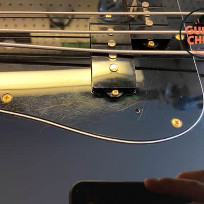 2018 Fender Japan Traditional 60s Precision Bass Midnight – Matching Headstock, Gold Hardware, MIJ, Hard Case image 16
