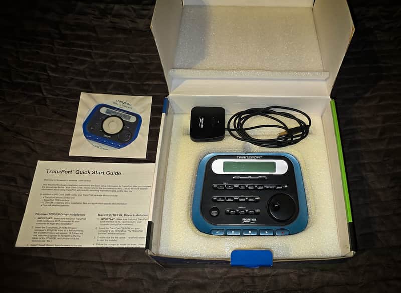 Frontier Tranzport Wireless DAW Controller 2005 - blue/Black image 1