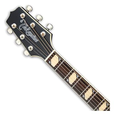 Takamine GN73CE Left-Handed Acoustic-Electric Guitar - Satin Black - B-Stock image 4