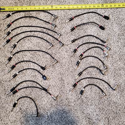 Lot of Mogami Patch Cables & MIDI Cables image 1