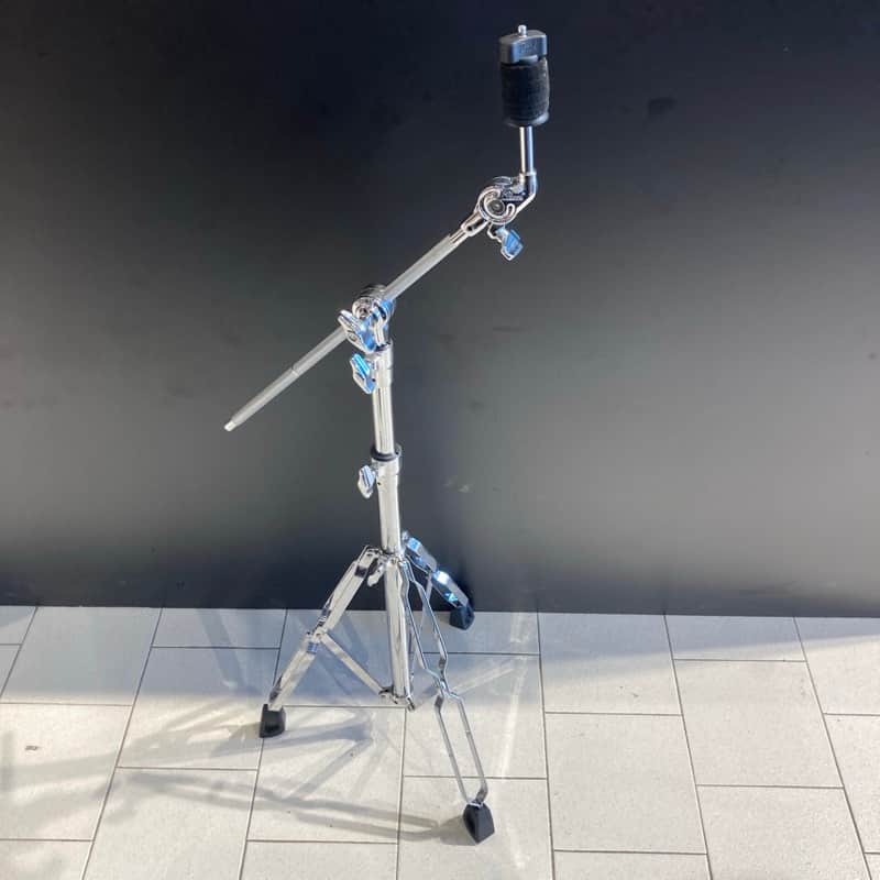Pearl BC830 Uni-Lock Double Braced Convertible Boom Cymbal Stand 2010s - Chrome image 1