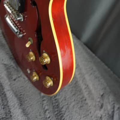 Yamaha Super Axe SA1000 Semi-Hollow Electric Guitar Cherry Red MIJ 1978 w/ OHSC image 12