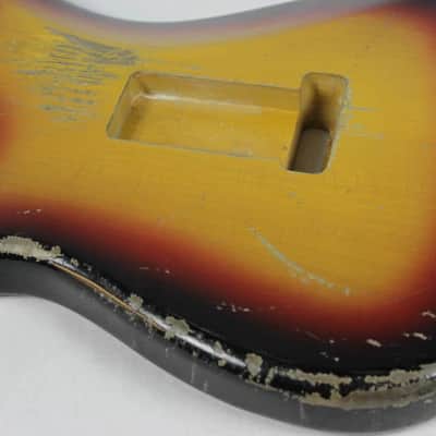 MJT Official Custom Order Aged Nitro Guitar Body by Mark Jenny Reverse Trem VTS Sunburst image 8