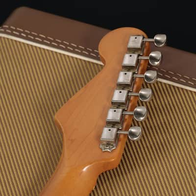 Fender USA Vintage Hot Rod '57 Stratocaster Maple Fingerboard Candy Apple Red [V174159] (04/29) image 12