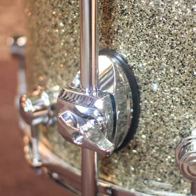 DW Performance Ginger Glitter Glass Bop Drum Set - 14x18, 8x12, 14x14 image 6
