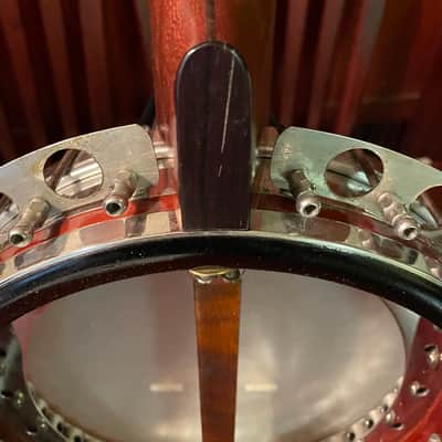 Stromberg Marimba Brazilian Rosewood Five Resonator Banjo Conversion w/ Original Tenor Neck Circa 1925 image 13